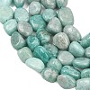 Natural Amazonite Beads Strands G-P606-A01-01-4