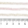 Transparent Painted Glass Beads Strands DGLA-A034-T1mm-A25-3