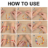 Pine Wood Bracelet Knotting Clamp Tool AJEW-WH0596-037-4