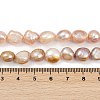Natural Cultured Freshwater Pearl Beads Strands PEAR-P064-20K-01B-5