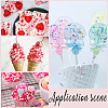 Valentine's Day Lip Handmade Polymer Clay Sprinkles Mix CLAY-SC0001-97B-5