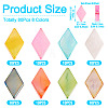 80Pcs 8 Colors Dyed Natural Freshwater Shell Beads SHEL-TA0001-26-4