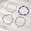304 Stainless Steel Charm Bracelets BJEW-JB13091-1