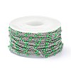 304 Stainless Steel Enamel Curb Chains CHS-P013-01P-10-3