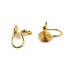 Brass Clip-on Earring Findings WG21877-14-1