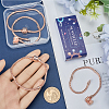 6Pcs Brass European Style Bracelet Making PPJ-SC0001-01B-3