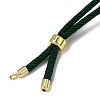3MM Adjustable Round Nylon Braided Cord Bracelet Making FB-CBAA152-04G-3