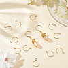 Ion Plating(IP) 304 Stainless Steel Earring Hooks STAS-UN0058-96G-2