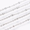Tarnish Resistant 304 Stainless Steel Cable Chain Anklets LS-AJEW-P069-01P-2