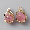 Resin Imitation Cat Eye Pendants KK-WH0045-78B-03-1