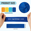 8Pcs 4 Colors Milk Silk Cloth Hair Bands OHAR-TAD0001-01B-3