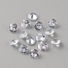 Cubic Zirconia Cabochons ZIRC-WH0006-08A-1