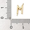 304 Stainless Steel Letter Connector Charms STAS-M108-01G-13-3