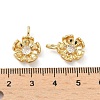Brass Micro Pave Cubic Zirconia Pendants LS-KK-L260-07G-3