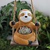 Swinging Sloth Hanging Resin Planter Pot PW-WG4AD0F-01-1