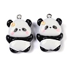 Panda Resin Pendants RESI-U004-02A-1