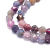 Natural Ruby and Sapphire Beads Strands G-E569-A01-3