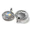 Opalite Pendants G-Q158-03H-2