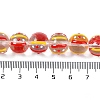 Transparent Glass Enamel Beads GLAA-B021-03-4