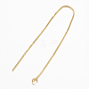 Brass Stud Earring Findings LS-KK-F070-16G-FF-1