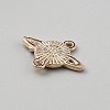 Alloy Dark Blue Enamel Connector Charms FIND-WH20024-40G-2