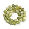 Natural Chinese Jade Beads Strands G-G182-B18-05-3