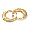 Alloy Ring Hoop Earrings for Women EJEW-U028-07G-02-3