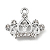 UV Plating Alloy Crystal Rhinestone Pendants RB-CBAD37D-16P-1