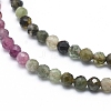 Natural Tourmaline Beads Strands G-G823-10-3.5mm-3