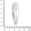 304 Stainless Steel Snap Hair Clip Finding STAS-B126-01A-P-3