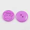 Acrylic Sewing Buttons for Clothes Design X-BUTT-E083-A-M-3