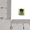 Brass Pave Cubic Zirconia Cabochons CU-CBA30E8-05G-04-3