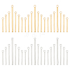 2 Colors 304 Stainless Steel Pendants STAS-UN0033-08-1