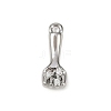 Brass Pave Clear Cubic Zirconia Pendants LS-KK-L238-10P-1