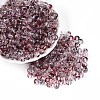 Baking Paint Transparent Glass Beads DGLA-T004-08A-3