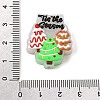 Christmas Silicone Beads SL-CBA7785-09-3