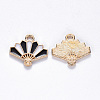 Chinese Style Alloy Enamel Pendants ENAM-N054-026C-2