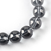 Electroplate Glass Beads Strands EGLA-Q062-4mm-A06-2