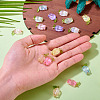 16Pcs 8 Colors Plastic Pendants KY-TA0001-60-6