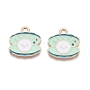 Alloy Enamel Pendants ENAM-T020-66A-1