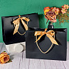 6Sets Rectangle Paper Gift Storage Bags with Handle CARB-TA0001-04B-6