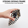 4Pcs 4 Colors PU Imitation Leather Cosmetic Pouches AJEW-AN0007-42-3