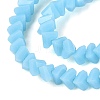 Opaque Glass Beads Strands GLAA-N019-3mm-17-4