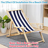 1Pc Chair Canvas Cloth AJEW-GF0012-03A-02-4