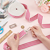 10 Yards Polycotton Striped Ribbon OCOR-BC0006-74A-3