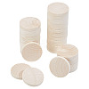 Unfinished Wooden Flat Round Cutouts WOOD-WH0050-042D-1