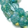 Baking Painted Glass Bead Strands GLAA-G116-02F-2