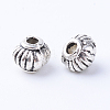 Tibetan Style Alloy Spacer Beads TIBE-Q063-23AS-RS-1
