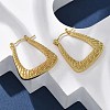 304 Stainless Steel Hoop Earrings for Women EJEW-L296-037G-3