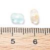 Gradient Color Transparent Acrylic Beads X-OACR-M023-06F-3